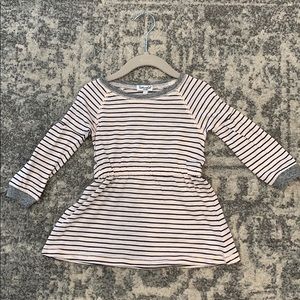 NWT Splendid Stripe Dress Pink/Navy 12-18M